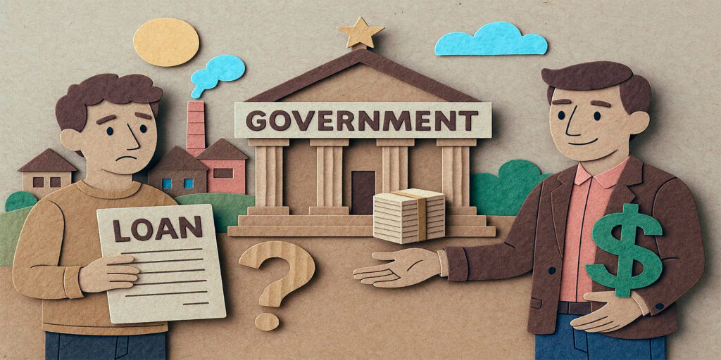 government-guaranteed loans
